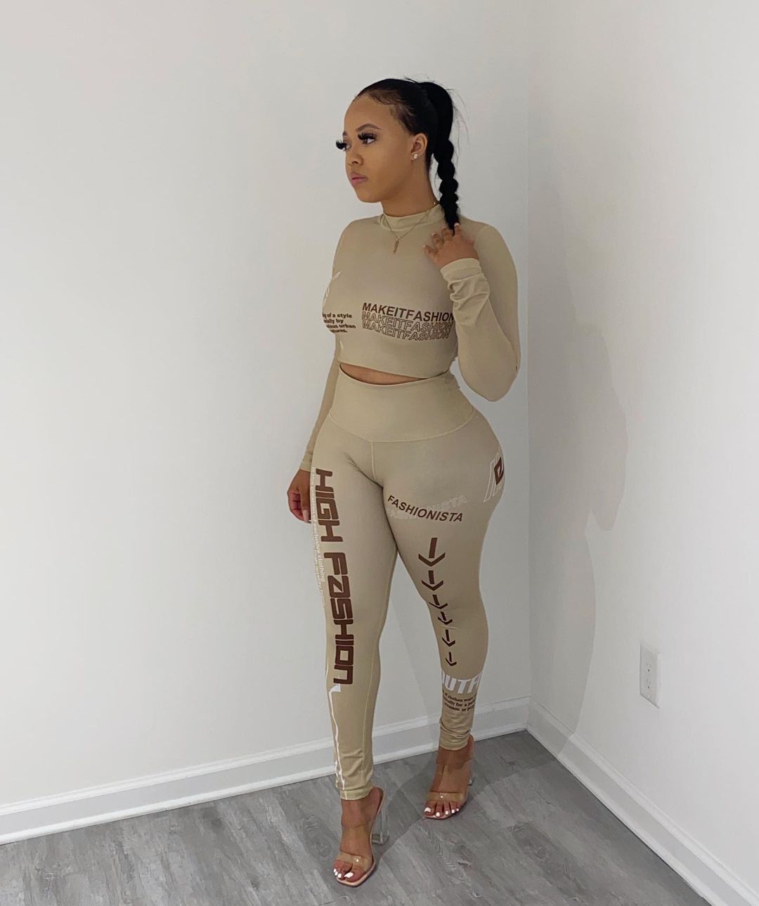 BC Y Naught Nude Set
