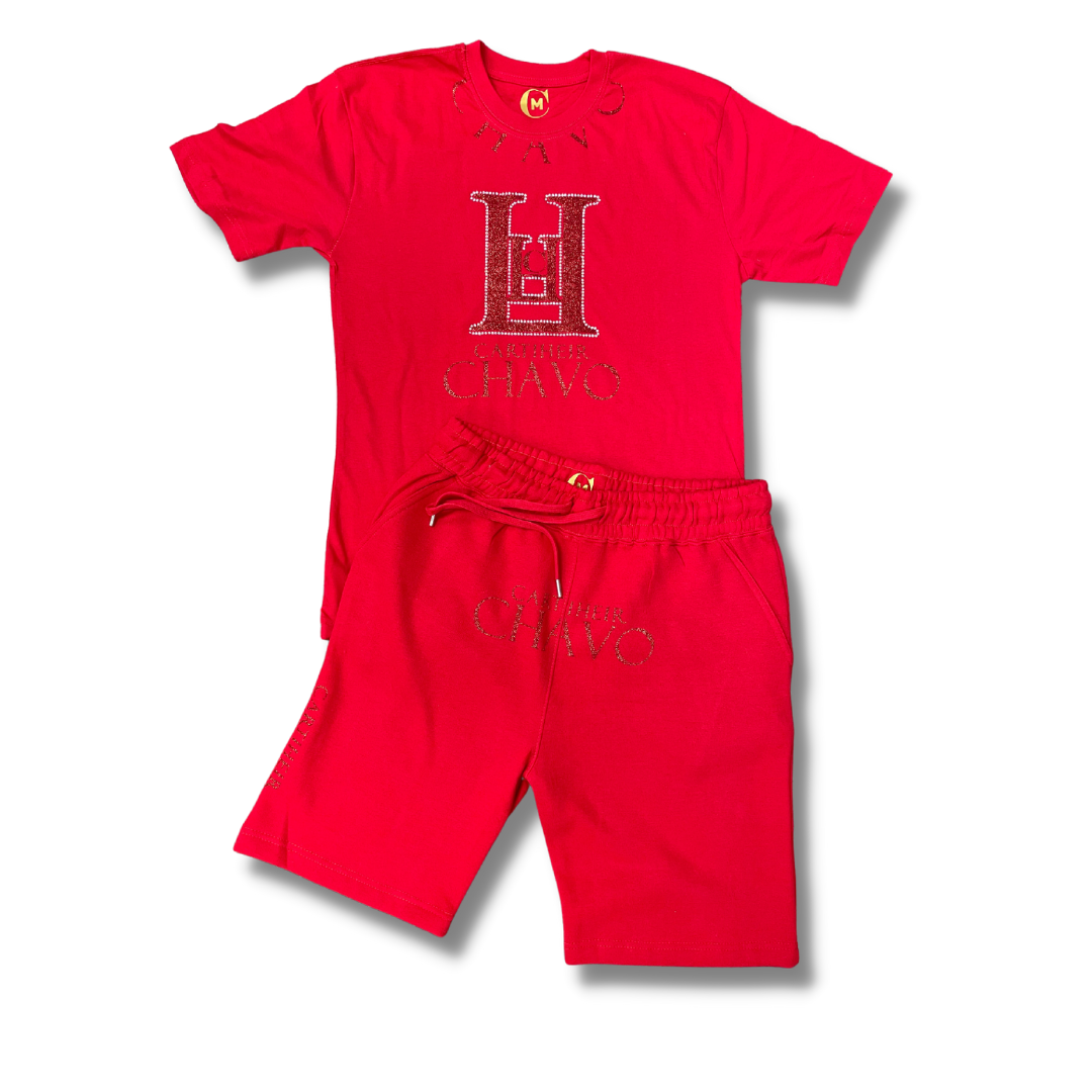 Luxury Streetwear t-shirt & shorts set