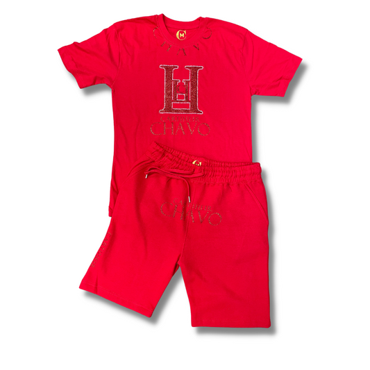 Luxury Streetwear t-shirt & shorts set