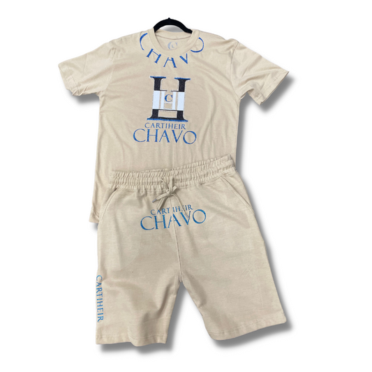 Luxury Streetwear t-shirt & shorts set